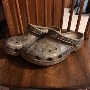 Camo Crocs
